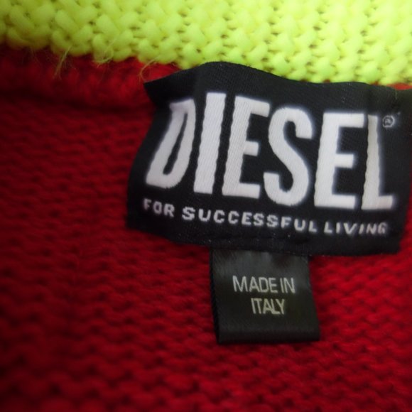 Diesel Where is Waldo Style Size S Wool Sweater - Picture 4 of 10